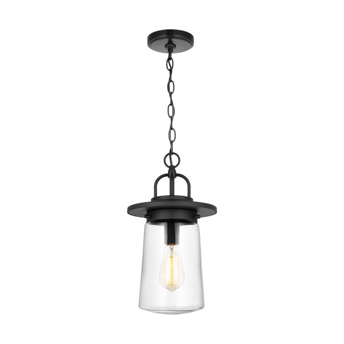 Myhouse Lighting Generation Lighting - 6208901-12 - One Light Outdoor Pendant - Tybee - Black