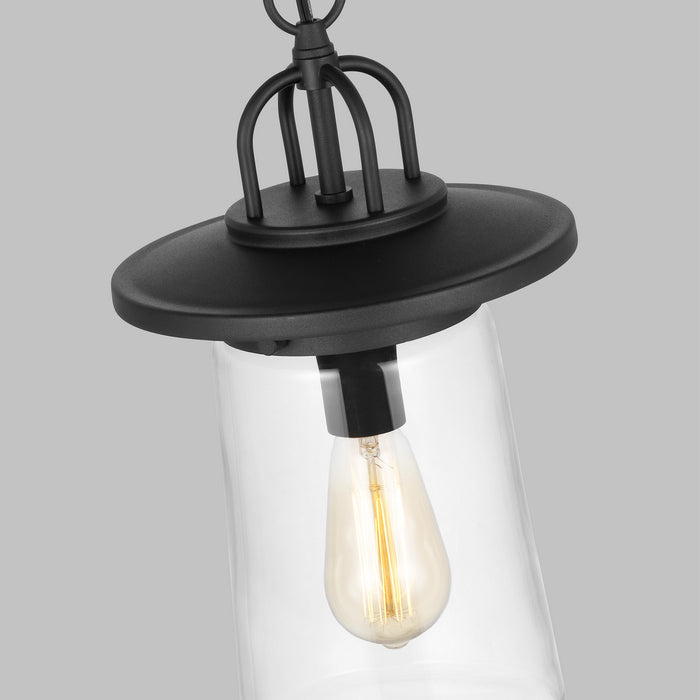 Myhouse Lighting Generation Lighting - 6208901-12 - One Light Outdoor Pendant - Tybee - Black