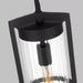 Myhouse Lighting Visual Comfort Studio - 6226701-12 - One Light Outdoor Pendant - Alcona - Black