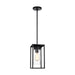 Myhouse Lighting Visual Comfort Studio - 6231101-12 - One Light Outdoor Pendant - Vado - Black