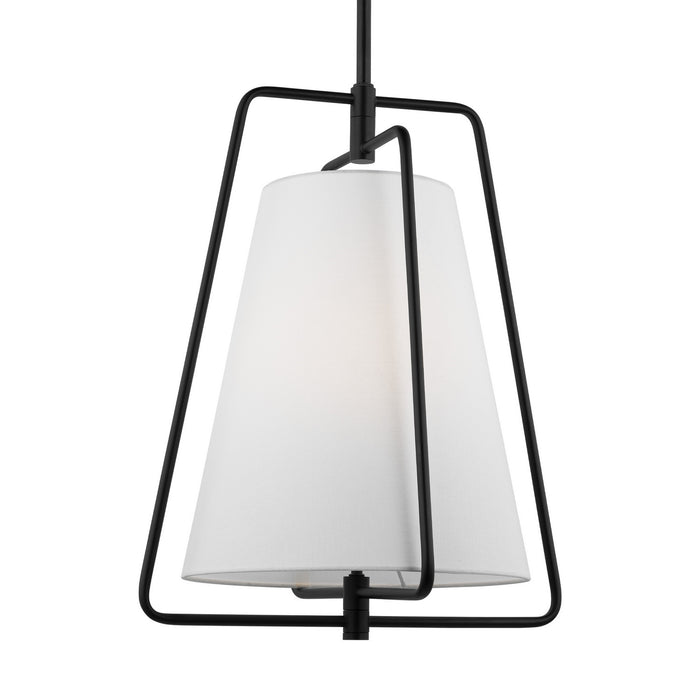 Myhouse Lighting Visual Comfort Studio - 6507401-112 - One Light Pendant - Allis - Midnight Black