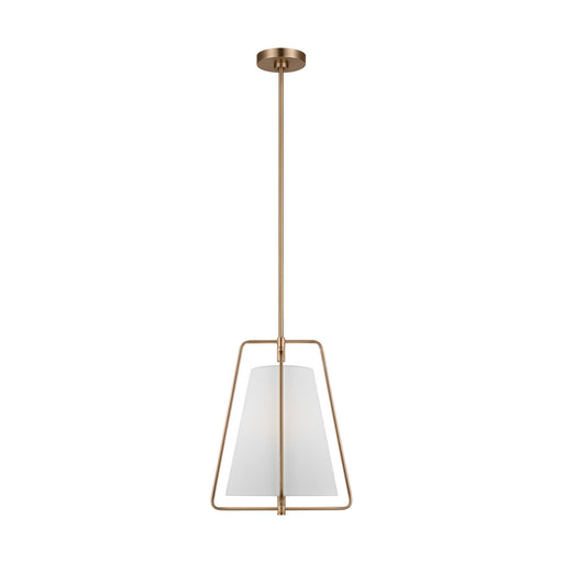 Myhouse Lighting Visual Comfort Studio - 6507401-848 - One Light Pendant - Allis - Satin Brass