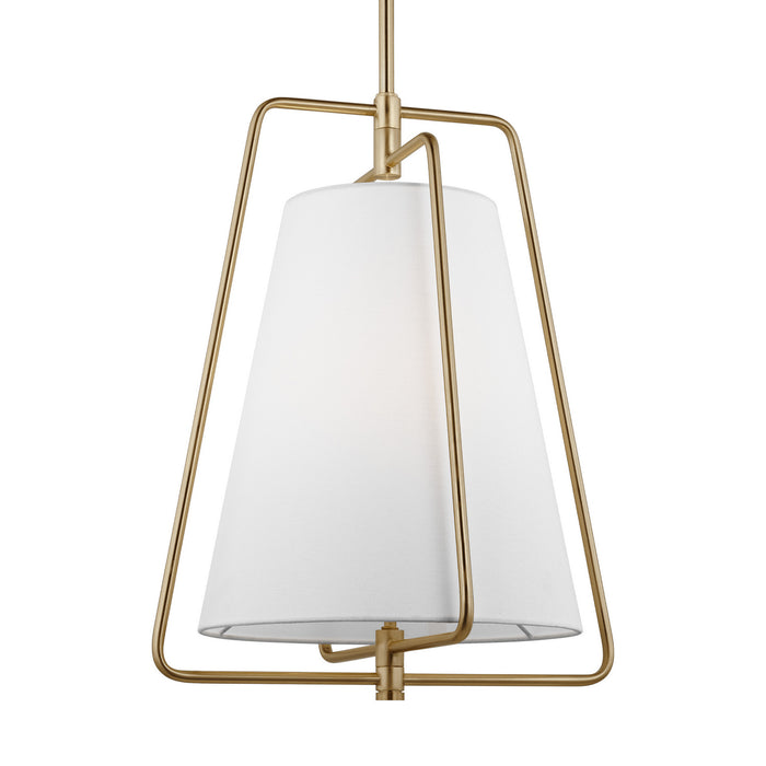 Myhouse Lighting Visual Comfort Studio - 6507401EN3-848 - LED Pendant - Allis - Satin Brass