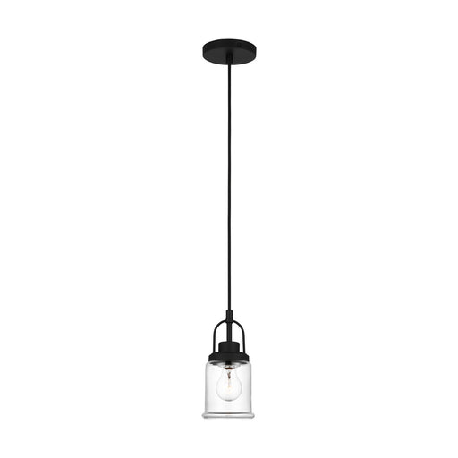 Myhouse Lighting Visual Comfort Studio - 6544701-112 - One Light Pendant - Anders - Midnight Black