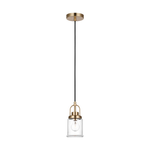 Myhouse Lighting Visual Comfort Studio - 6544701-848 - One Light Pendant - Anders - Satin Brass