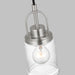 Myhouse Lighting Visual Comfort Studio - 6544701-962 - One Light Pendant - Anders - Brushed Nickel