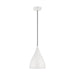 Myhouse Lighting Visual Comfort Studio - 6545301-115 - One Light Pendant - Oden - Matte White