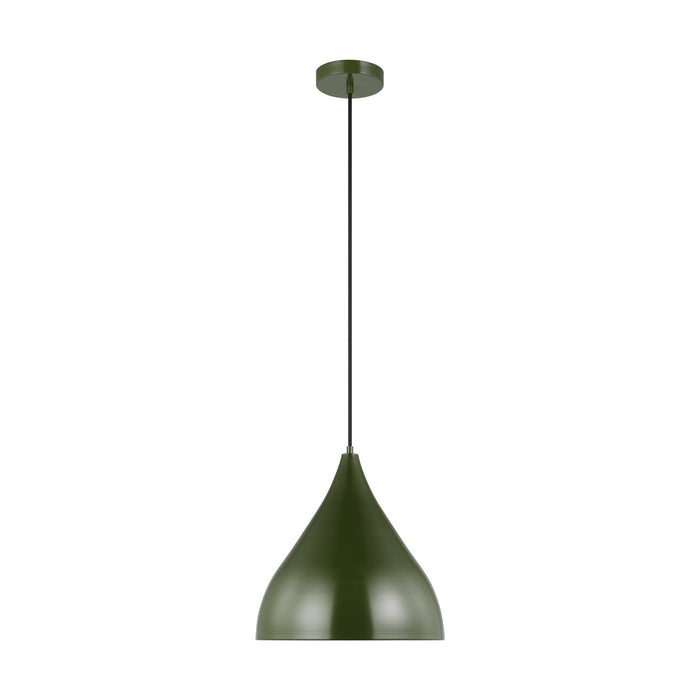 Myhouse Lighting Visual Comfort Studio - 6645301-145 - One Light Pendant - Oden - Olive