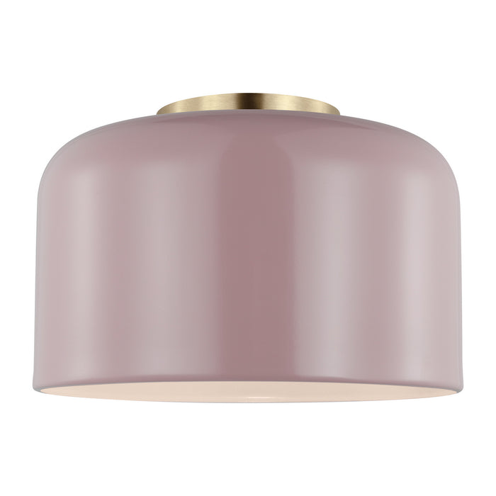 Myhouse Lighting Visual Comfort Studio - 7505401-136 - One Light Flush Mount - Malone - Rose