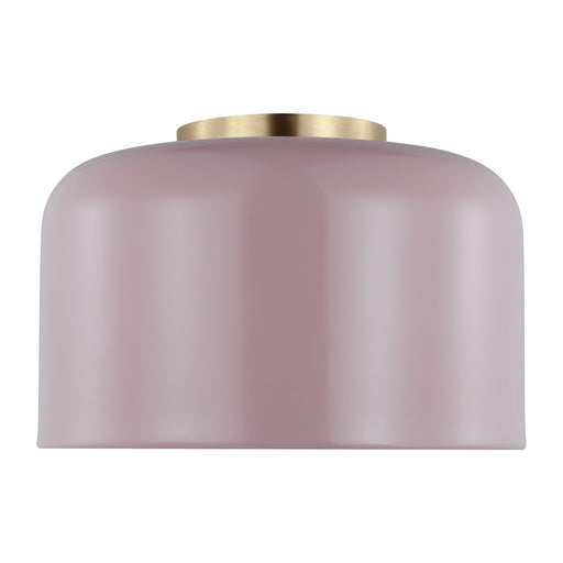 Myhouse Lighting Visual Comfort Studio - 7505401-136 - One Light Flush Mount - Malone - Rose