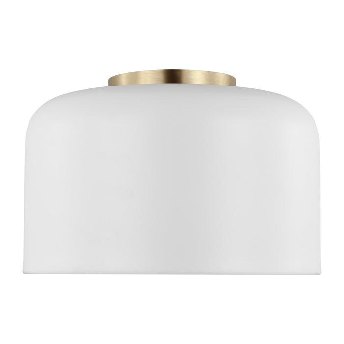 Myhouse Lighting Visual Comfort Studio - 7505401EN3-115 - LED Flush Mount - Malone - Matte White