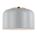 Myhouse Lighting Visual Comfort Studio - 7505401EN3-118 - LED Flush Mount - Malone - Matte Grey