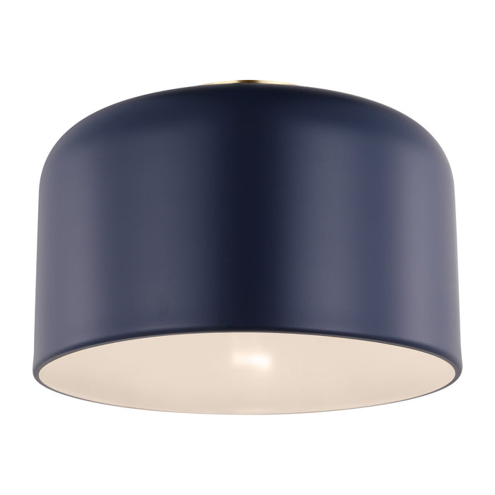 Myhouse Lighting Visual Comfort Studio - 7505401EN3-127 - LED Flush Mount - Malone - Navy