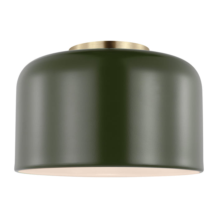 Myhouse Lighting Visual Comfort Studio - 7505401EN3-145 - LED Flush Mount - Malone - Olive