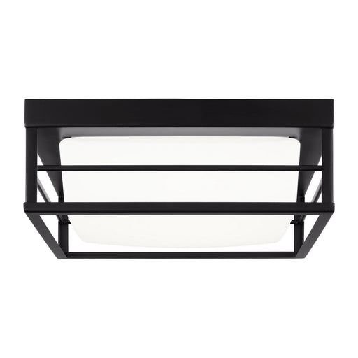 Myhouse Lighting Visual Comfort Studio - 7529693S-112 - LED Flush Mount - Dearborn - Midnight Black