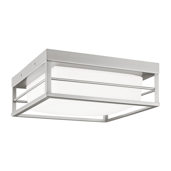 Myhouse Lighting Visual Comfort Studio - 7529693S-962 - LED Flush Mount - Dearborn - Brushed Nickel