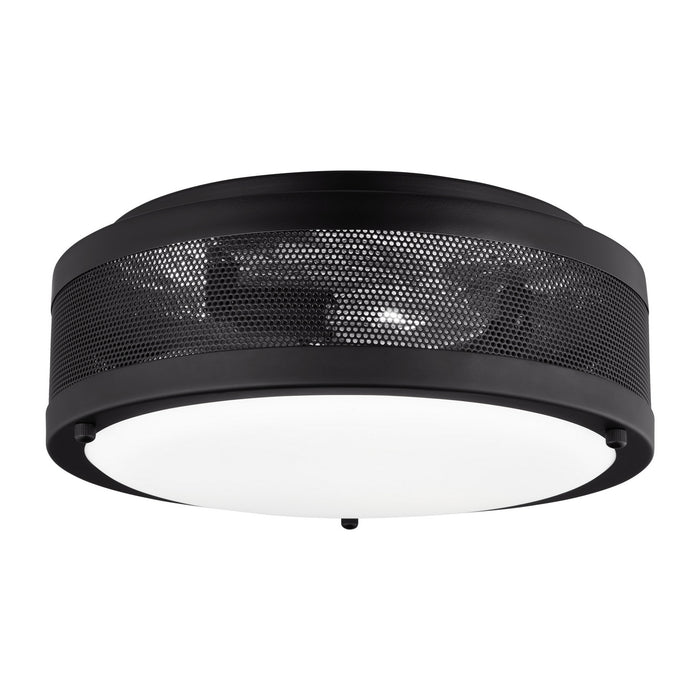 Myhouse Lighting Visual Comfort Studio - 7532003EN-112 - LED Flush Mount - Vander - Midnight Black