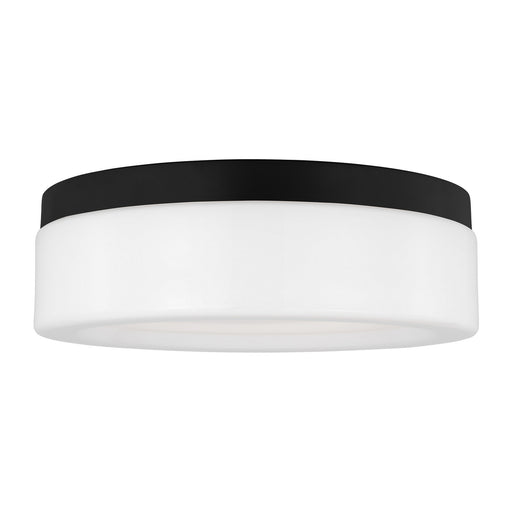 Myhouse Lighting Generation Lighting - 7569093S-112 - LED Flush Mount - Rhett - Midnight Black