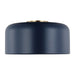 Myhouse Lighting Visual Comfort Studio - 7605401-127 - One Light Flush Mount - Malone - Navy