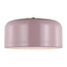 Myhouse Lighting Visual Comfort Studio - 7605401-136 - One Light Flush Mount - Malone - Rose