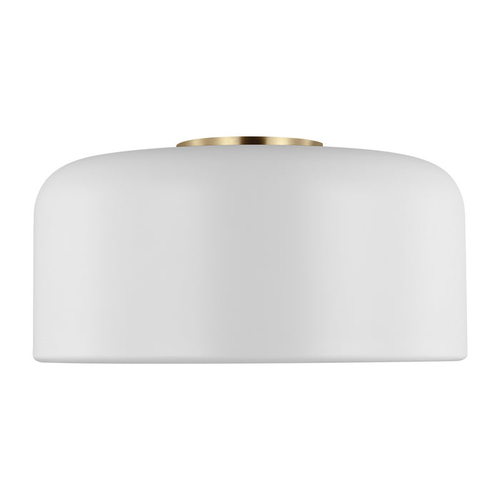 Myhouse Lighting Visual Comfort Studio - 7605401EN3-115 - LED Flush Mount - Malone - Matte White