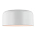 Myhouse Lighting Visual Comfort Studio - 7705401-115 - One Light Flush Mount - Malone - Matte White