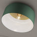 Myhouse Lighting Visual Comfort Studio - 7705401-145 - One Light Flush Mount - Malone - Olive