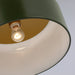 Myhouse Lighting Visual Comfort Studio - 7705401-145 - One Light Flush Mount - Malone - Olive