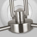 Myhouse Lighting Visual Comfort Studio - 7755703-962 - Three Light Semi-Flush Mount - Codyn - Brushed Nickel