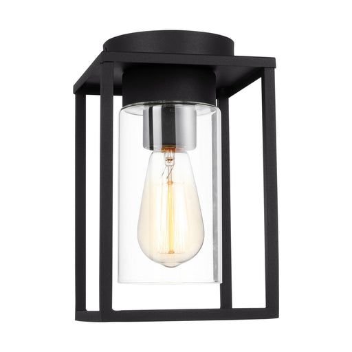 Myhouse Lighting Visual Comfort Studio - 7831101-12 - One Light Outdoor Flush Mount - Vado - Black