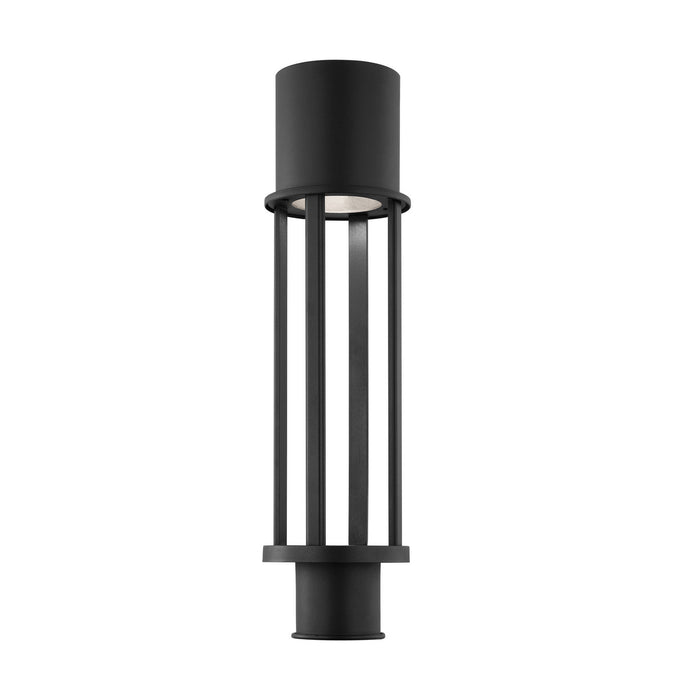 Myhouse Lighting Visual Comfort Studio - 8245893S-12 - LED Outdoor Post Lantern - Union - Black