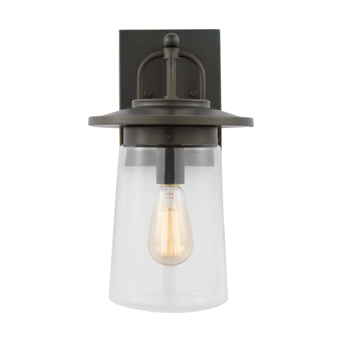 Myhouse Lighting Generation Lighting - 8608901-71 - One Light Outdoor Wall Lantern - Tybee - Antique Bronze