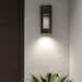 Myhouse Lighting Visual Comfort Studio - 8657793S-12 - LED Outdoor Wall Lantern - Testa - Black