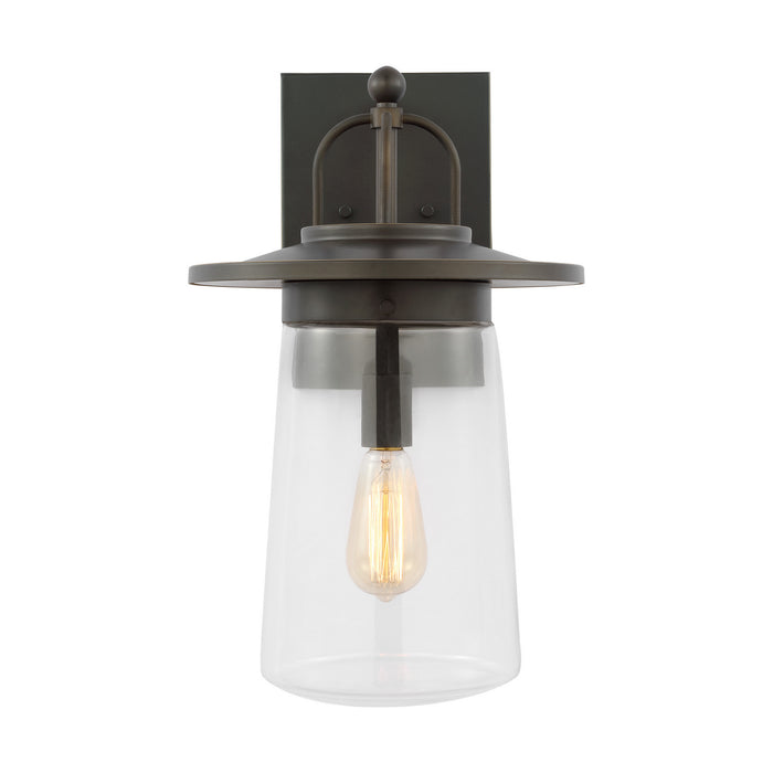 Myhouse Lighting Generation Lighting - 8708901-71 - One Light Outdoor Wall Lantern - Tybee - Antique Bronze