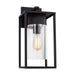 Myhouse Lighting Visual Comfort Studio - 8731101-12 - One Light Outdoor Wall Lantern - Vado - Black