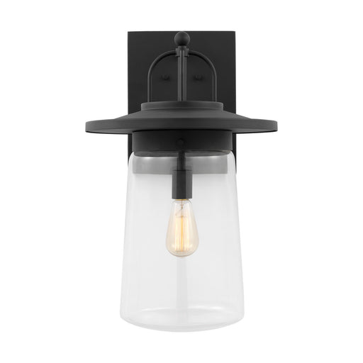 Myhouse Lighting Generation Lighting - 8808901-12 - One Light Outdoor Wall Lantern - Tybee - Black