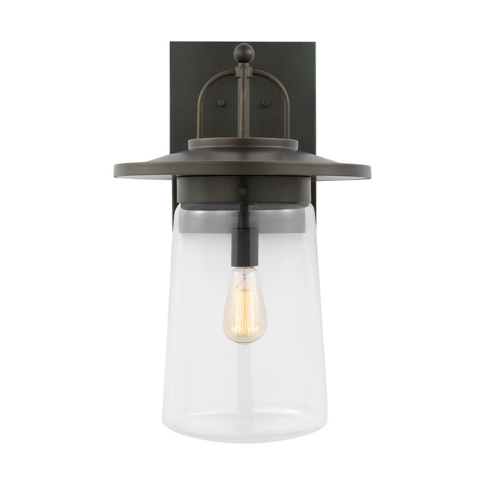 Myhouse Lighting Generation Lighting - 8808901-71 - One Light Outdoor Wall Lantern - Tybee - Antique Bronze