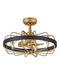 Myhouse Lighting Hinkley - 905022FHB-LIA - 22" LED Fandelier - Eli - Heritage Brass