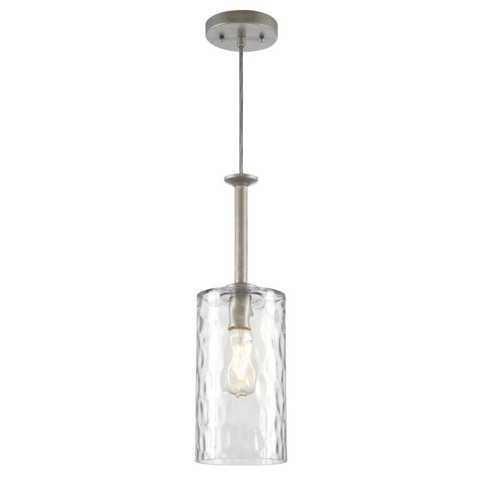 Myhouse Lighting Westinghouse Lighting - 6125200 - One Light Mini Pendant - Hernando - Industrial Steel