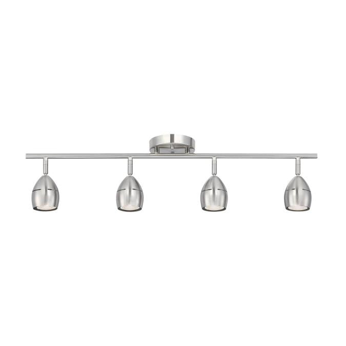 Myhouse Lighting Westinghouse Lighting - 6129500 - LED Track Light Kit - Borgata - Brushed Nickel