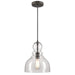 Myhouse Lighting Westinghouse Lighting - 6129900 - One Light Pendant - Fiona - Black-Bronze