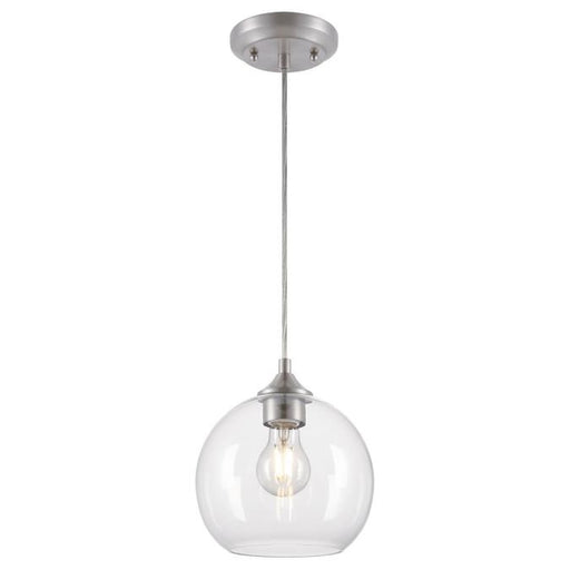 Myhouse Lighting Westinghouse Lighting - 6130500 - One Light Mini Pendant - Tatze - Brushed Nickel
