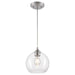 Myhouse Lighting Westinghouse Lighting - 6130500 - One Light Mini Pendant - Tatze - Brushed Nickel