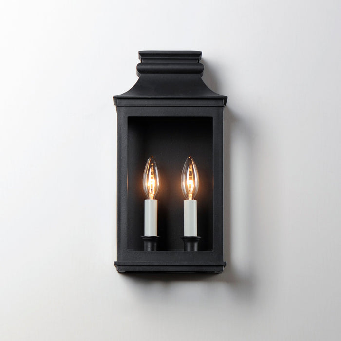 Myhouse Lighting Maxim - 40914CLBO - Two Light Outdoor Wall Sconce - Savannah VX - Black Oxide