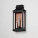 Myhouse Lighting Maxim - 40916CLACPBO - Three Light Outdoor Wall Sconce - Savannah VX - Antique Copper / Black Oxide