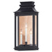 Myhouse Lighting Maxim - 40916CLACPBO - Three Light Outdoor Wall Sconce - Savannah VX - Antique Copper / Black Oxide