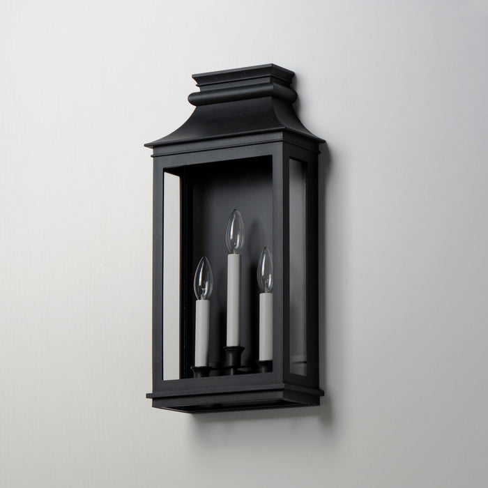 Myhouse Lighting Maxim - 40916CLBO - Three Light Outdoor Wall Sconce - Savannah VX - Black Oxide