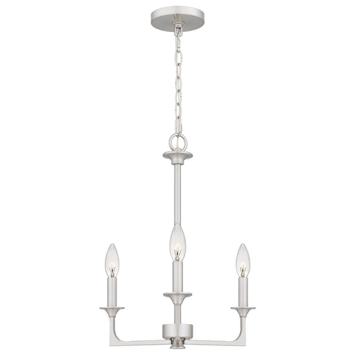 Myhouse Lighting Quoizel - PRC5016BN - Three Light Chandelier - Prescott - Brushed Nickel