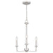 Myhouse Lighting Quoizel - PRC5016BN - Three Light Chandelier - Prescott - Brushed Nickel