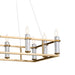 Myhouse Lighting Kichler - 52492BNB - 12 Light Linear Chandelier - Rosalind - Brushed Natural Brass